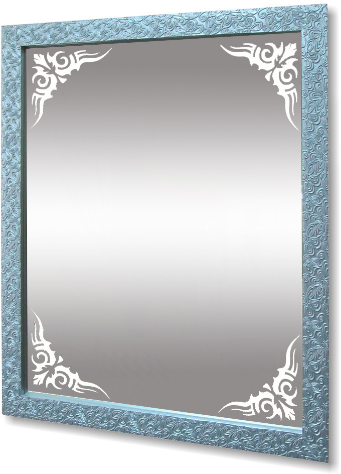 Зеркало с рисунком в багете